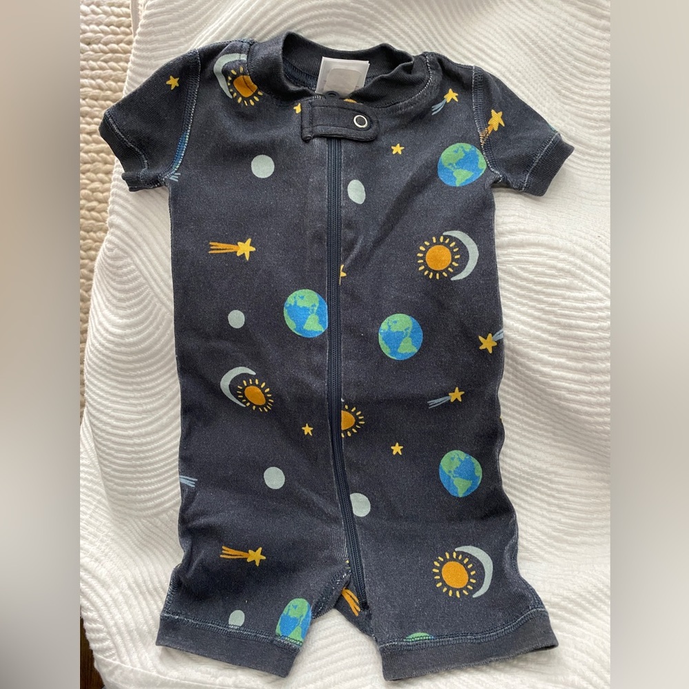 Hannah Andersson Planets Baby One Piece 0-3m